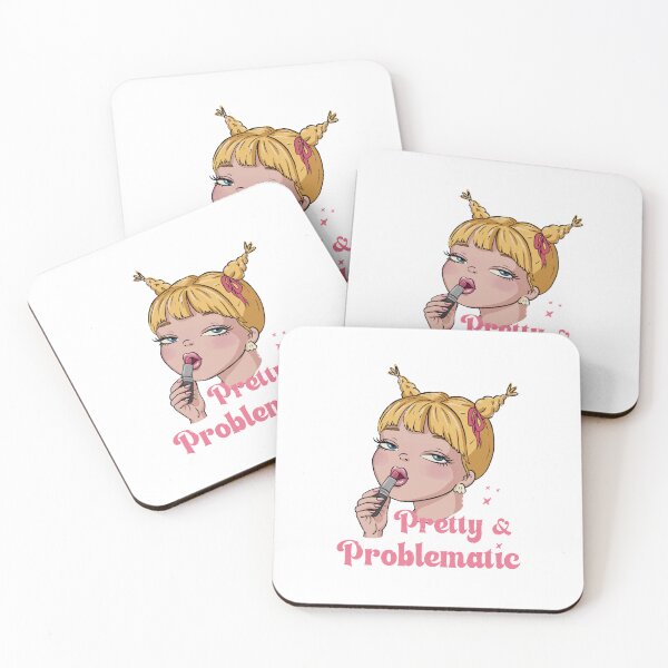 Item preview, Pretty but problematic funny sassy girl design designed and sold by art-injoy.