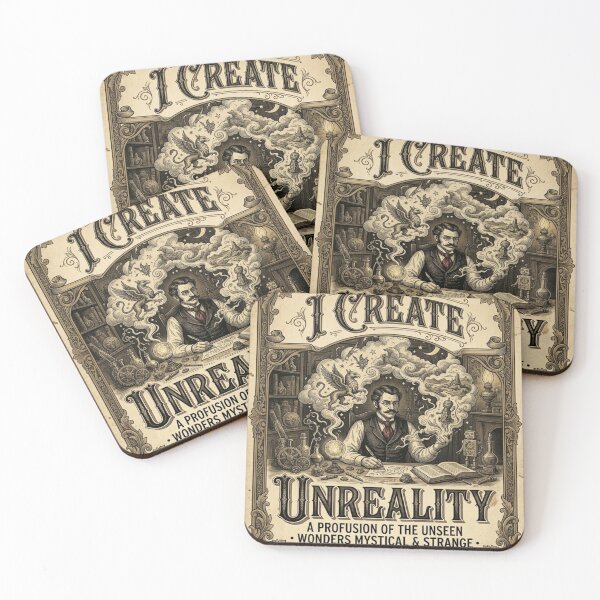 Item preview, I Create Unreality – Victorian Imagination Workshop designed and sold by gimpysticks.