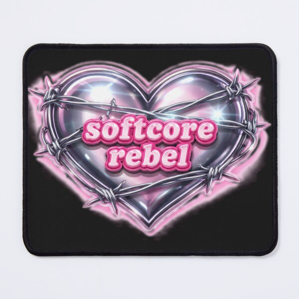 Item preview, Softcore Rebel Barbed Wire Heart Y2K  designed and sold by jgvisualarts.