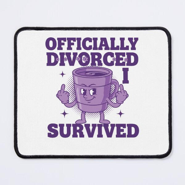 Item preview, Divorce Officially Divorced I Survived Finally designed and sold by LuminOrb.