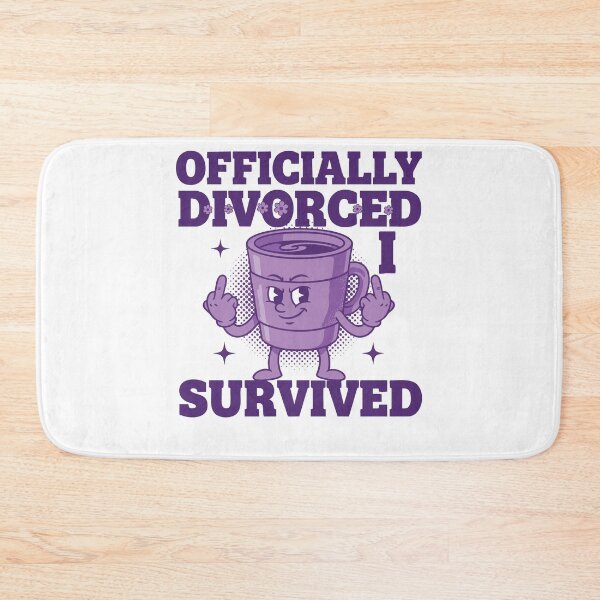 Item preview, Divorce Officially Divorced I Survived Finally designed and sold by LuminOrb.