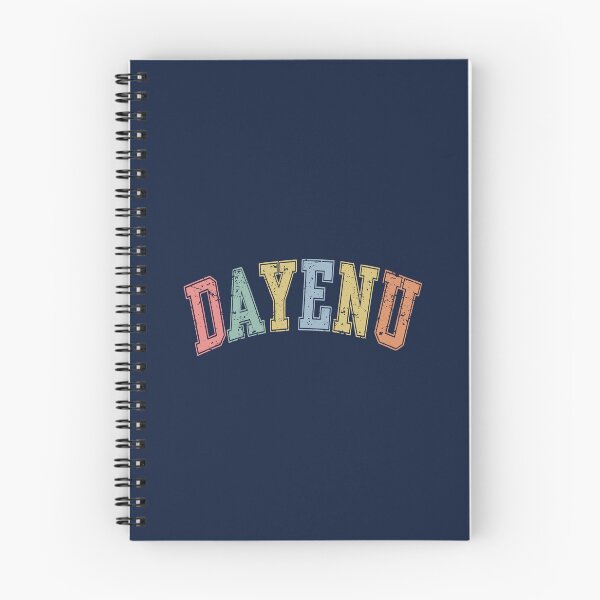 Item preview, Dayenu Retro Collegiate Typography designed and sold by Thank-HaShem.