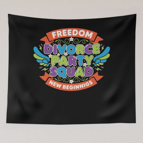 Item preview, Divorce Party Squad Freedom Newly Divorced Finally designed and sold by LuminOrb.
