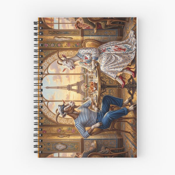 Item preview, The goat and the she-goat in Paris. Year of the Goat 2027. designed and sold by Natalia-Vlad.