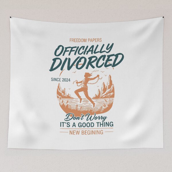 Item preview, Divorce Officially Divorced Dont Worry Its A Good designed and sold by LuminOrb.