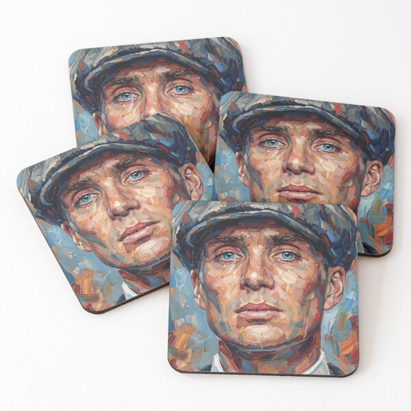 Item preview, Portrait Painting of Cillian Murphy in Peaky Blinders designed and sold by davidelder.