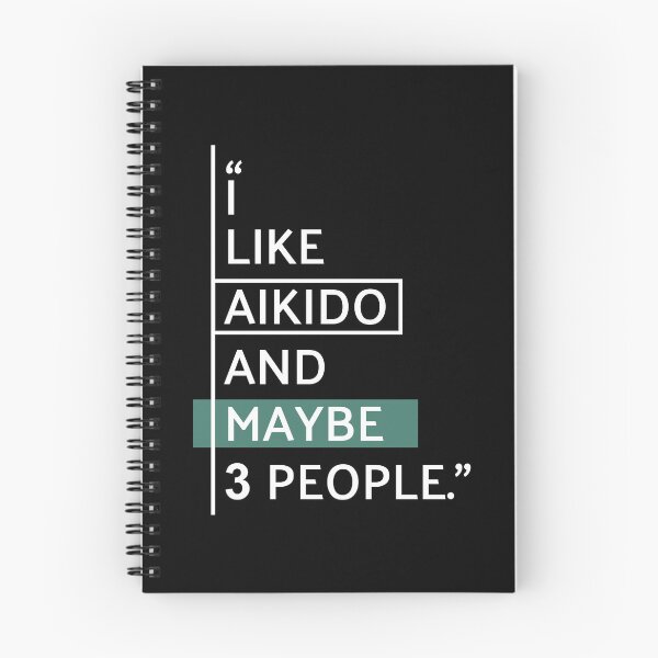 Item preview, I Like Aikido and Maybe 3 People designed and sold by MaryAller.