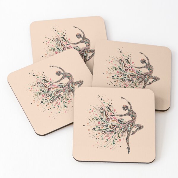 Item preview, Dancing girl floral art  designed and sold by Natart1004.