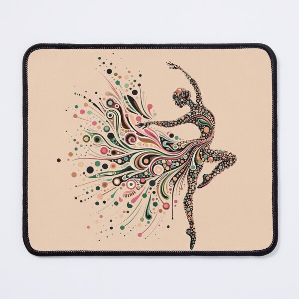 Item preview, Dancing girl floral art designed and sold by Natart1004.