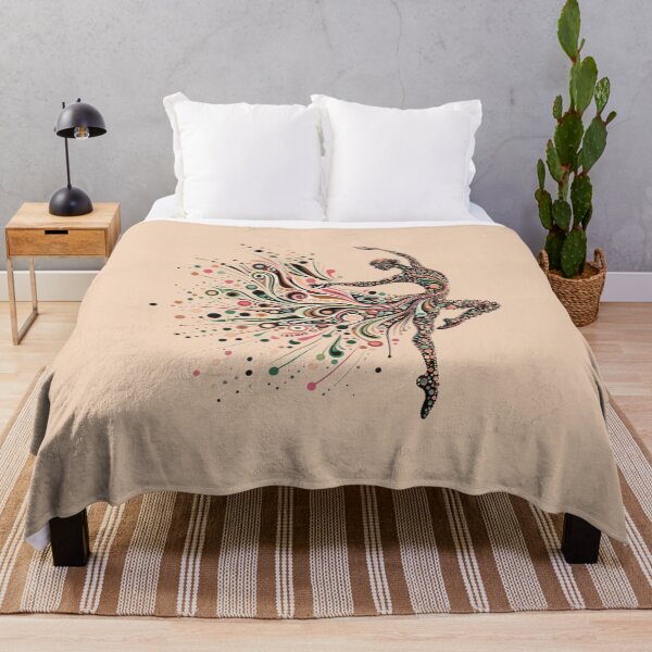 Item preview, Dancing girl floral art designed and sold by Natart1004.