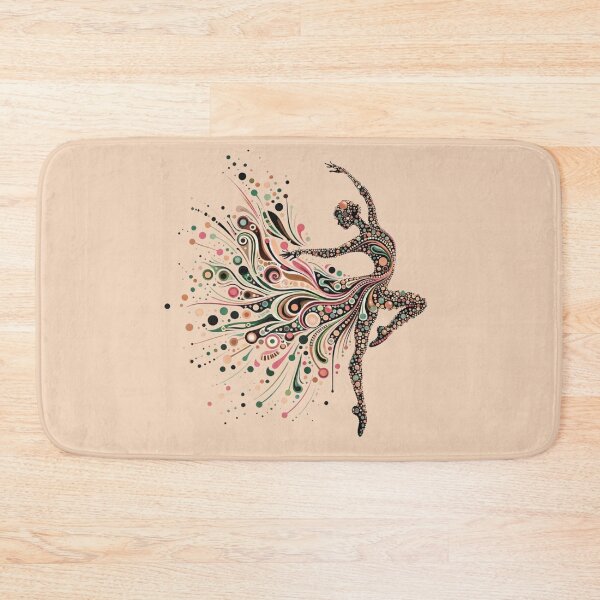 Item preview, Dancing girl floral art  designed and sold by Natart1004.