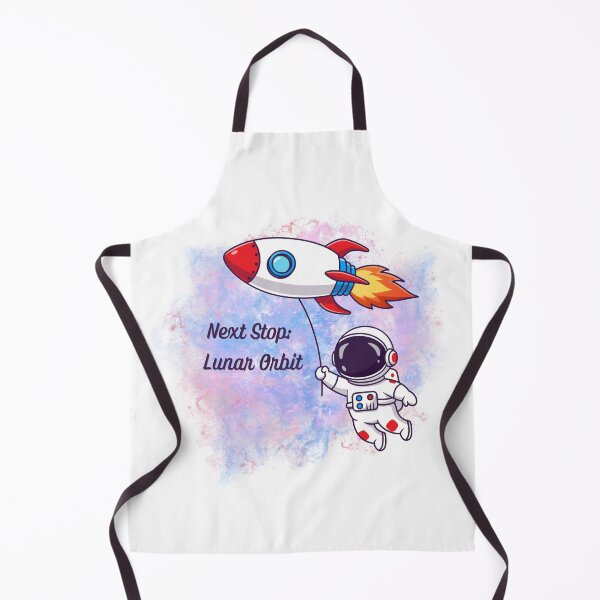 Item preview, Cute Astronaut with Rocket Balloon - Next Stop Lunar Orbit Artemis II Kids design designed and sold by siempredesign.