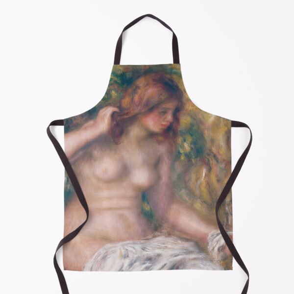 Item preview, Woman By Spring by Pierre-Auguste Renoir: Impressionist Nude Fine Art Poster designed and sold by artofuniverse.