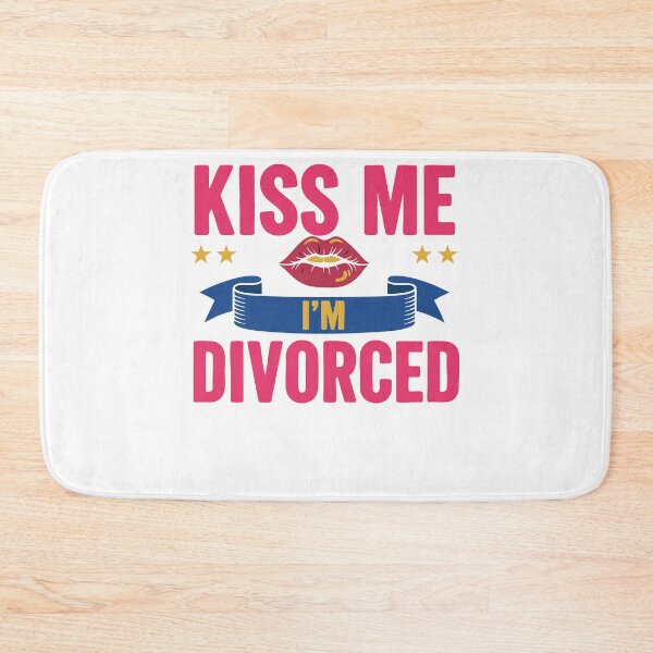 Item preview, Divorce Kiss Me Im Divorced Newly Divorced Humor designed and sold by LuminOrb.