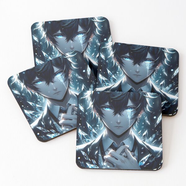 Item preview, Frozen Tears and Shattered Glass: The Cold Elegance of a Broken Soul designed and sold by MouradStudio.