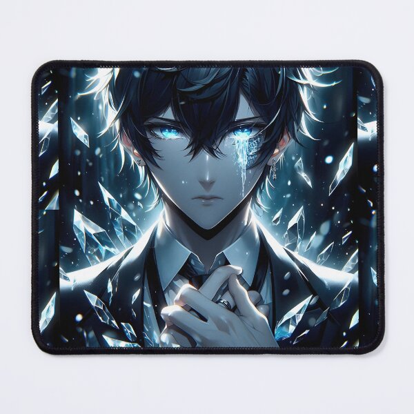 Item preview, Frozen Tears and Shattered Glass: The Cold Elegance of a Broken Soul designed and sold by MouradStudio.