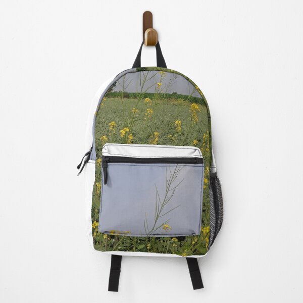 Item preview, Golden Mustard Blooms in a Verdant Field designed and sold by UrbanCanvas 111.