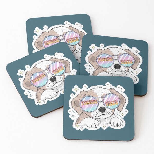 Item preview, Pawsitive Vibes – Adorable Happy Puppy Cute Dog Design for Pet Lovers designed and sold by Chroma Dreams .