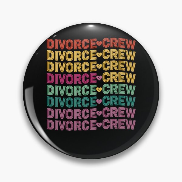 Item preview, Divorce Crew Newly Divorced Divorce Party Humor designed and sold by LuminOrb.