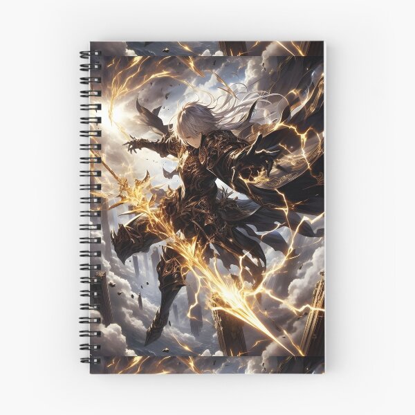 Item preview, Storm Bringer: The White-Haired God of Golden Lightning and Ruined Heavens designed and sold by MouradStudio.
