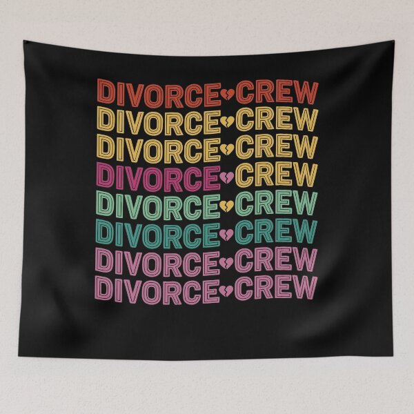 Item preview, Divorce Crew Newly Divorced Divorce Party Humor designed and sold by LuminOrb.