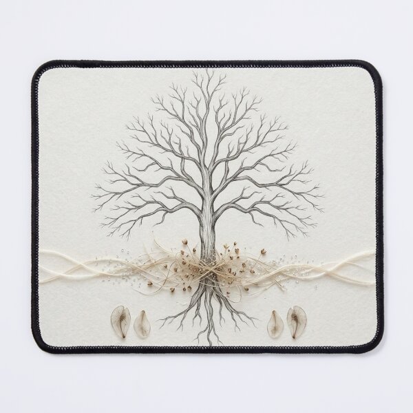 Item preview, Skeletal Tree with Botanical Accents designed and sold by NoriudaR.
