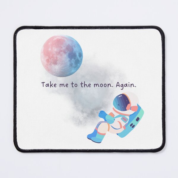 Item preview, Cute Astronaut Chilling - Take Me To The Moon Again Artemis II designed and sold by siempredesign.