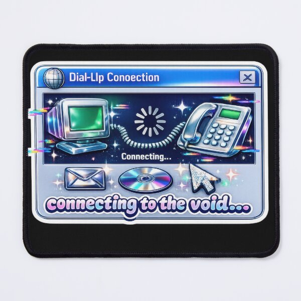 Item preview, Connecting to the Void Dial-Up Connection Y2K designed and sold by jgvisualarts.