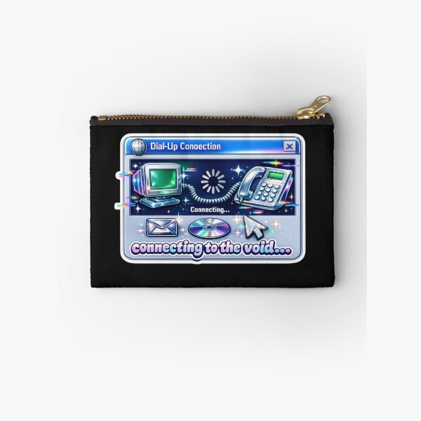 Item preview, Connecting to the Void Dial-Up Connection Y2K  designed and sold by jgvisualarts.