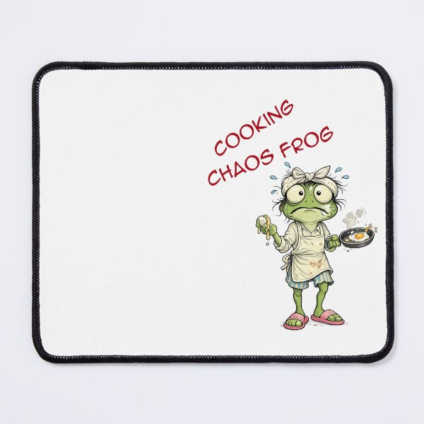 Item preview, Cooking Chaos Frog – Master Chef of Bad Decisions designed and sold by Dinaelsherkawy.