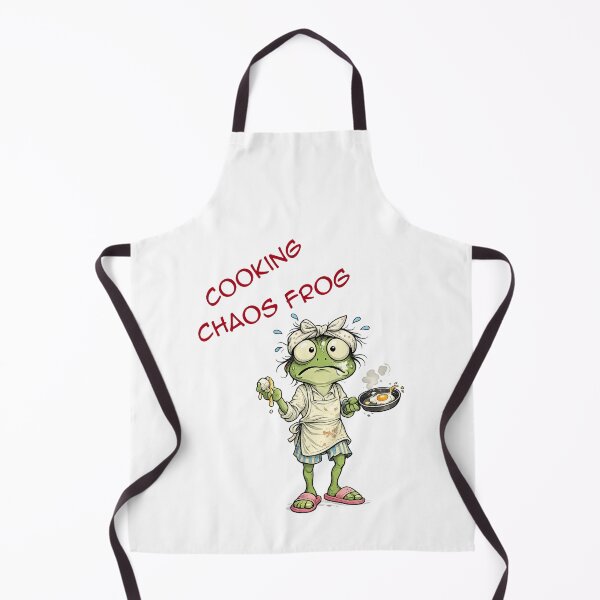 Item preview, Cooking Chaos Frog – Master Chef of Bad Decisions designed and sold by Dinaelsherkawy.