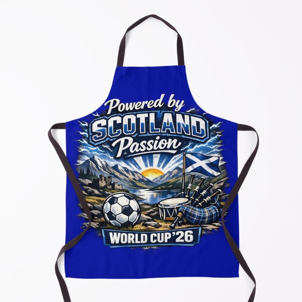 Item preview, Powered by Scotland Passion – World Cup ’26 Football Design designed and sold by WhisperFrame.