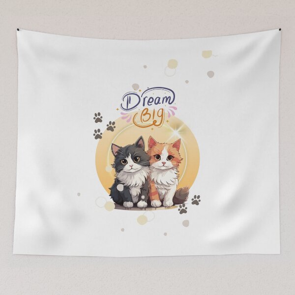 Item preview, Cute Cat Illustration – Kawaii Sticker Design designed and sold by Ishi Art Studio.