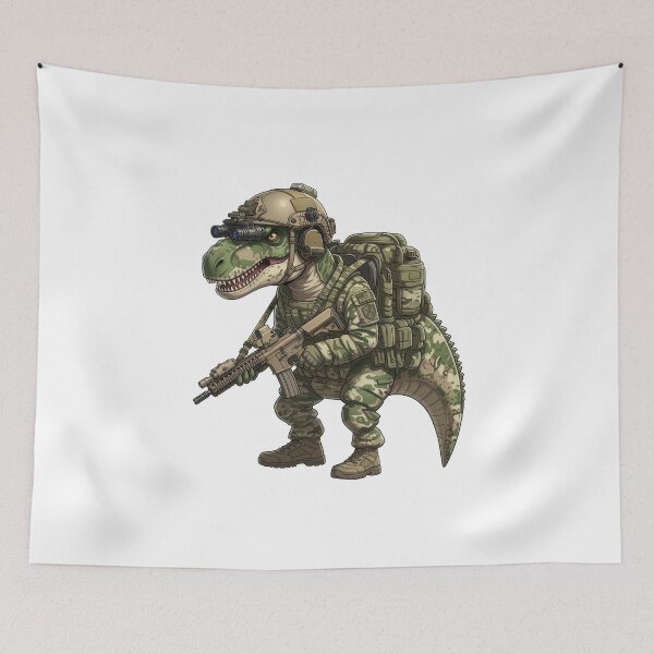 Item preview, Tactical Dino designed and sold by RAWLIFEGRAPHIC.