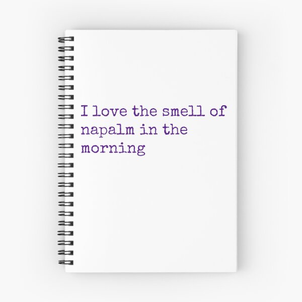 Item preview, I love the smell of napalm in the morning designed and sold by keisthard.