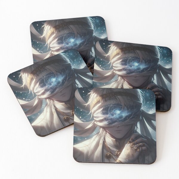 Item preview, The Blind Cosmic Oracle: Forbidden Star Charts and Zodiac Visions in White designed and sold by MouradStudio.