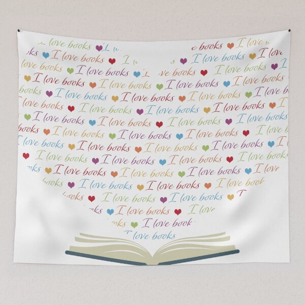Item preview, I Love Books designed and sold by HeylDesign.