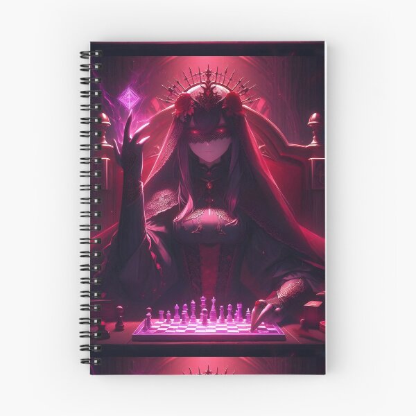 Item preview, The Crimson Mastermind: A Gothic Queen's Magical Game of Fate and Shadows designed and sold by MouradStudio.