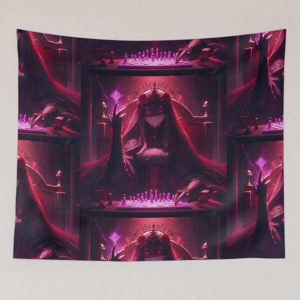 Item preview, The Crimson Mastermind: A Gothic Queen's Magical Game of Fate and Shadows designed and sold by MouradStudio.