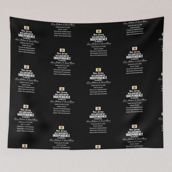 Item preview, New Jersey Signers Declaration Of Independence designed and sold by twHistory.
