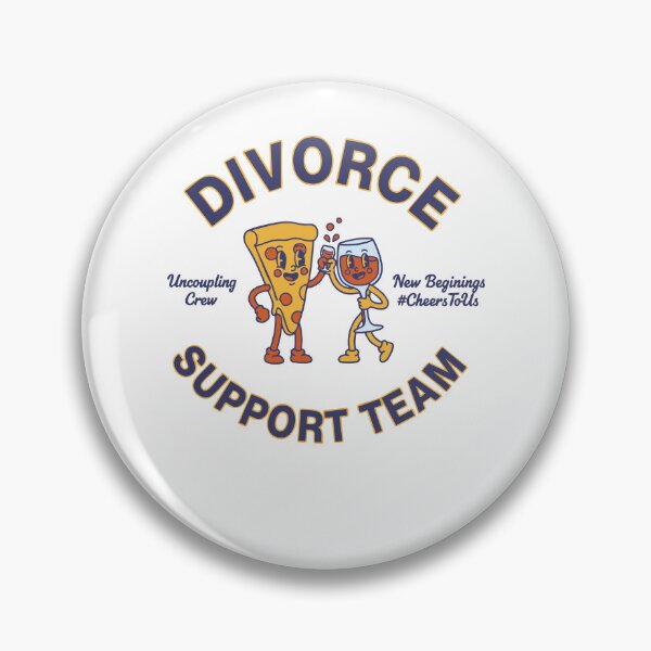 Item preview, Divorce Party Newly Divorced Support Team Humor designed and sold by LuminOrb.