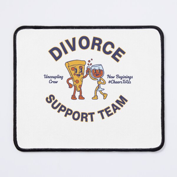 Item preview, Divorce Party Newly Divorced Support Team Humor designed and sold by LuminOrb.
