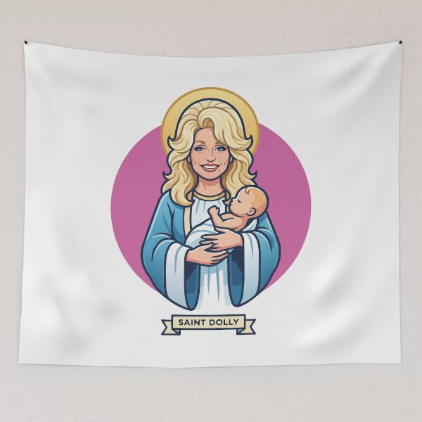 Item preview, Saint Dolly Parton designed and sold by tigrootiger.