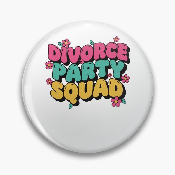 Item preview, Divorce Party Squad Finally Divorced Newly designed and sold by LuminOrb.