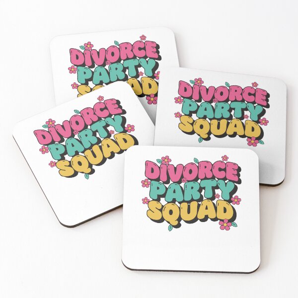Item preview, Divorce Party Squad Finally Divorced Newly designed and sold by LuminOrb.