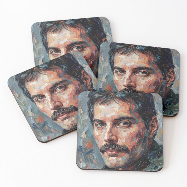 Item preview, Portrait Painting of Freddie Mercury designed and sold by davidelder.