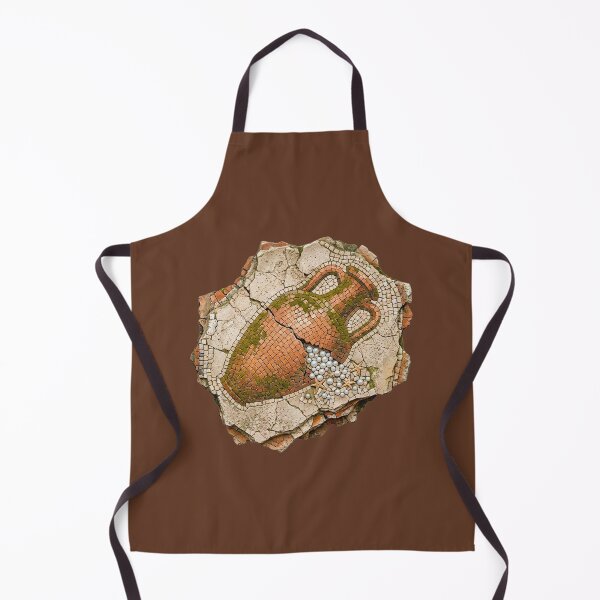 Item preview, Sunken Amphora with Pearls (Ancient Roman Mosaic Fragment) designed and sold by codex antique.