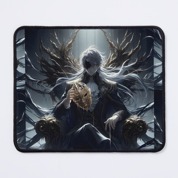 Item preview,  The Melting Facade: A One-Eyed Gothic Prince on His Throne of Shadows designed and sold by MouradStudio.