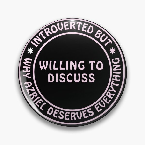 Item preview, Introverted but willing to discuss designed and sold by BookishBoutique  Bliss.