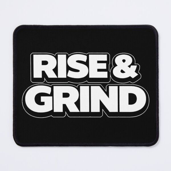 Item preview, Rise And Grind Motivation Quote Shirt designed and sold by Papier Atelier Art.